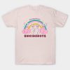 Suicideboys Spooky Dancing Skelton Vintage Rainbow T-Shirt Official Suicide Boys Merch