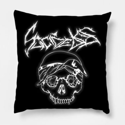 Suicideboys Throw Pillow Official Suicide Boys Merch