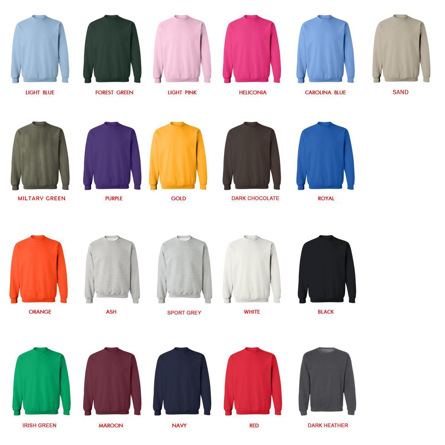 sweatshirt color chart - Suicide Boys Shop