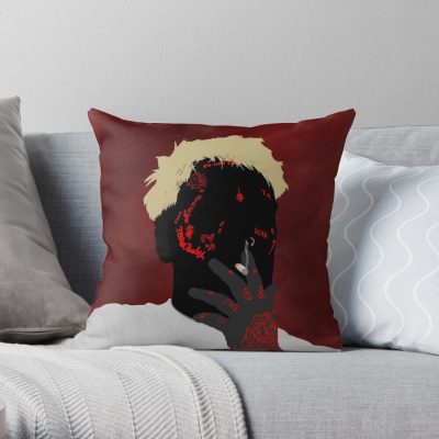 $Crim Sticker Throw Pillow Official Suicide Boys Merch