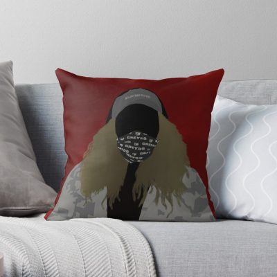 Ruby Da Cherry Sticker Throw Pillow Official Suicide Boys Merch