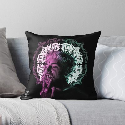 Scrim Throw Pillow Official Suicide Boys Merch