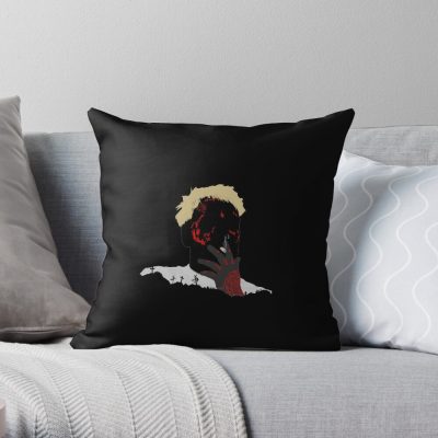 $Crim Silhouette X Graveyard Throw Pillow Official Suicide Boys Merch